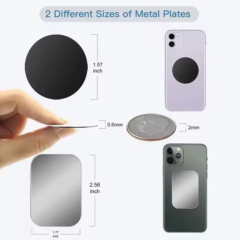 5/10pcs Magnetic Metal Plate D - đánh giá và giá Phone Accessories Holder Car